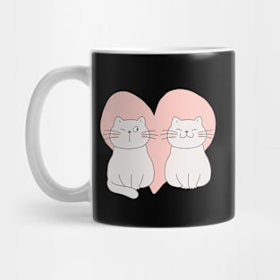 Meow Couple Mug